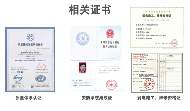 弱電證書