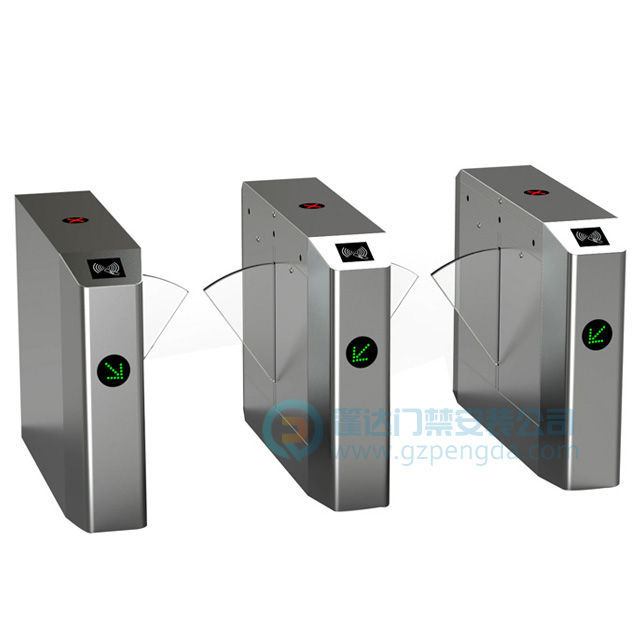 翼閘門門禁系統(tǒng)出入口閘機(jī)