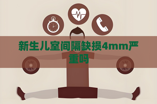 新生兒室間隔缺損4mm嚴(yán)重嗎