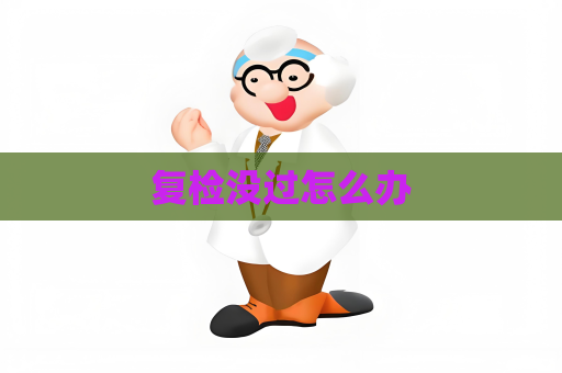 復檢沒過怎么辦