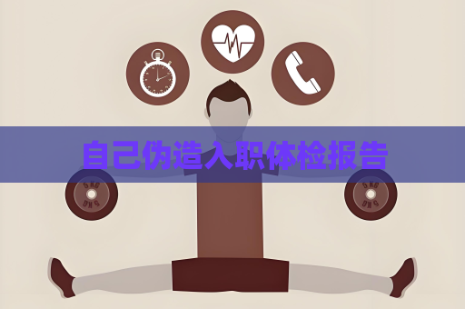 自己偽造入職體檢報告