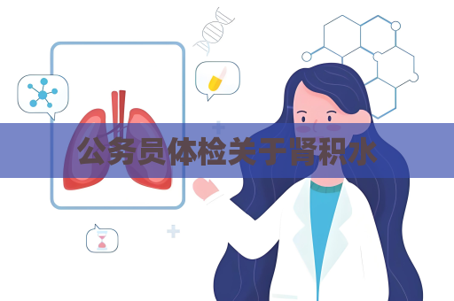 公務員體檢關于腎積水
