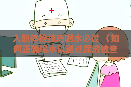 入職體檢技巧喝水必過 （如何正確喝水以通過尿液檢查）