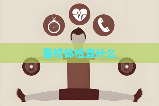 警校體檢查什么