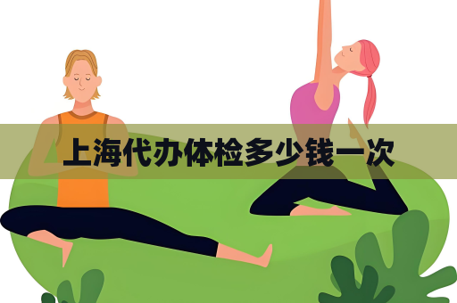 上海代辦體檢多少錢一次