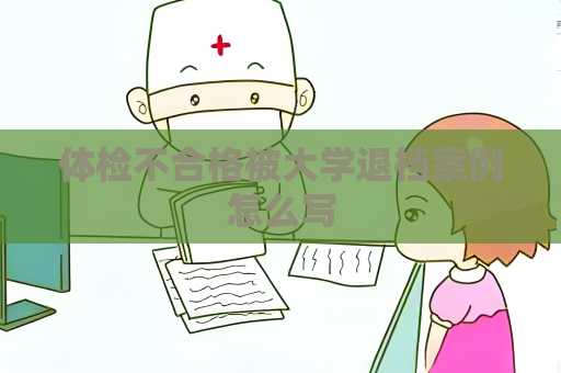 體檢不合格被大學(xué)退檔案例怎么寫