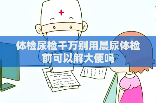 體檢尿檢千萬別用晨尿體檢前可以解大便嗎