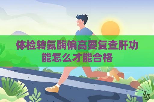 體檢轉氨酶偏高要復查肝功能怎么才能合格