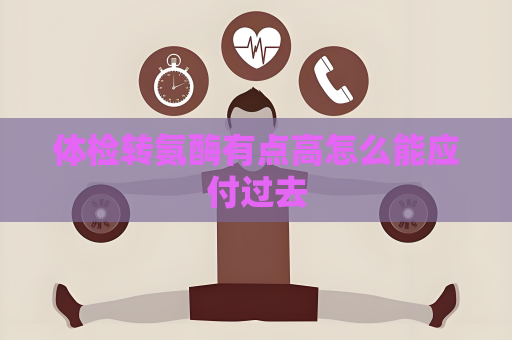 體檢轉氨酶有點高怎么能應付過去
