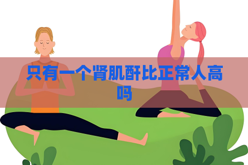 只有一個(gè)腎肌酐比正常人高嗎