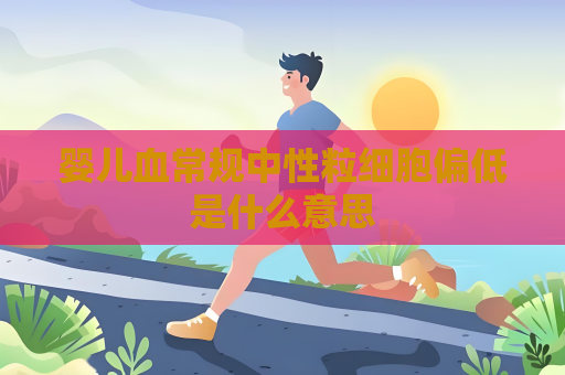 嬰兒血常規中性粒細胞偏低是什么意思