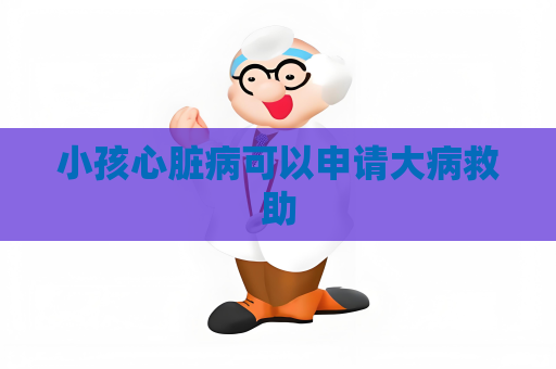 小孩心臟病可以申請大病救助