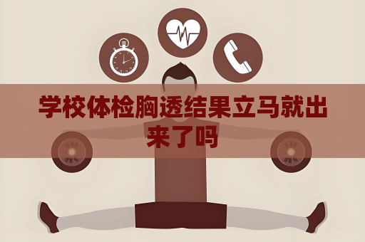 學(xué)校體檢胸透結(jié)果立馬就出來(lái)了嗎