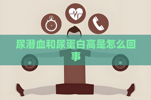 尿潛血和尿蛋白高是怎么回事