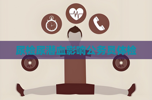 尿檢尿潛血影響公務員體檢
