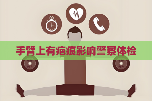 手臂上有疤痕影響警察體檢