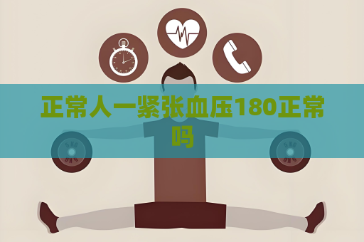正常人一緊張血壓180正常嗎