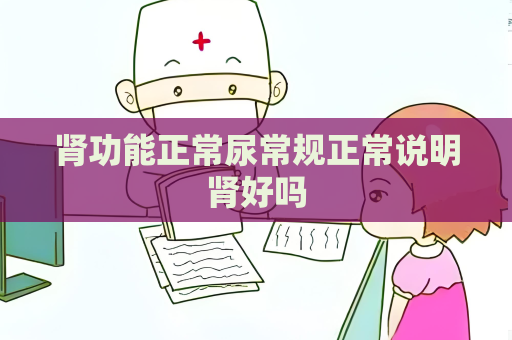 腎功能正常尿常規正常說明腎好嗎