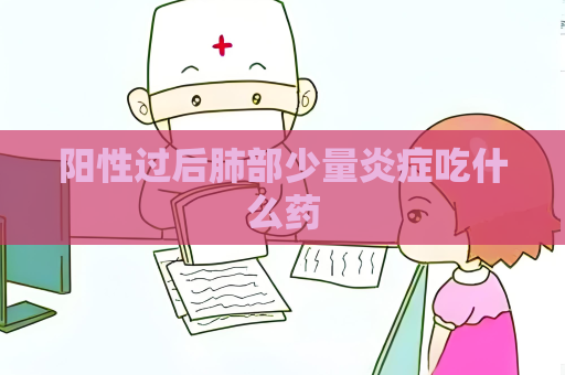 陽性過后肺部少量炎癥吃什么藥