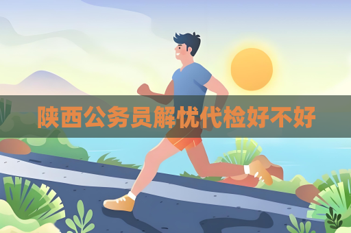 陜西公務(wù)員解憂代檢好不好