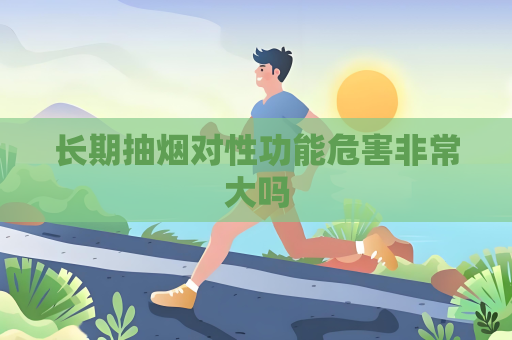 長期抽煙對性功能危害非常大嗎