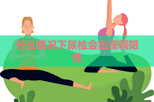 什么情況下尿檢會出現弱陽性