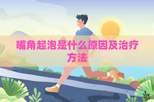 嘴角起泡是什么原因及治療方法