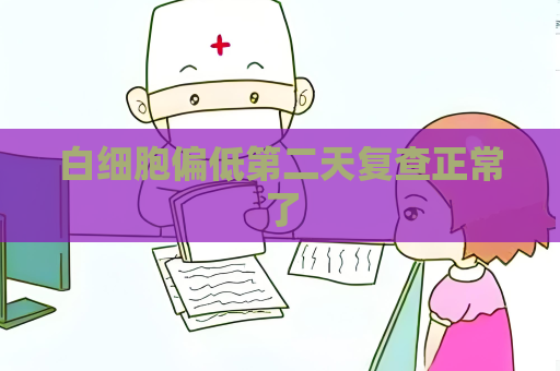 白細(xì)胞偏低第二天復(fù)查正常了