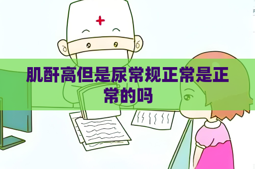 肌酐高但是尿常規正常是正常的嗎