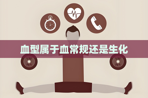 血型屬于血常規還是生化