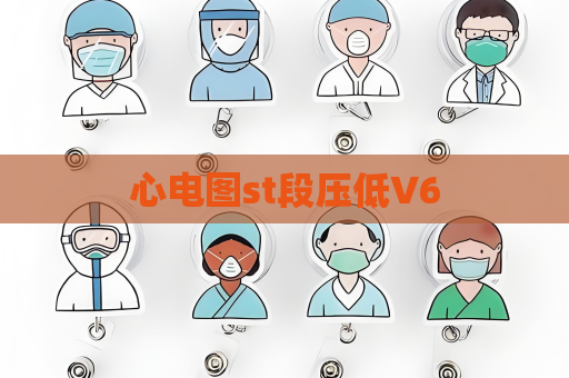 心電圖st段壓低V6