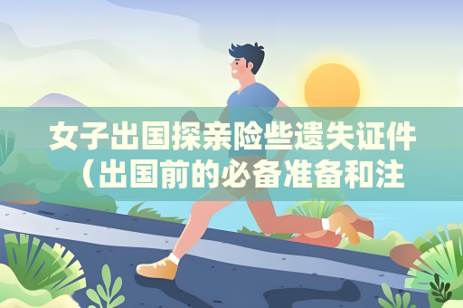 女子出國探親險些遺失證件 （出國前的必備準備和注意事項）